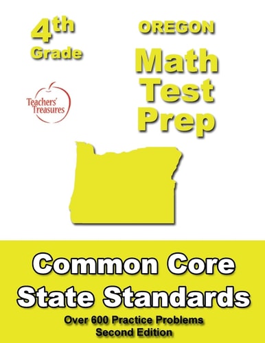 Oregon 4th Grade Math Test Prep Common Core Learning Standards