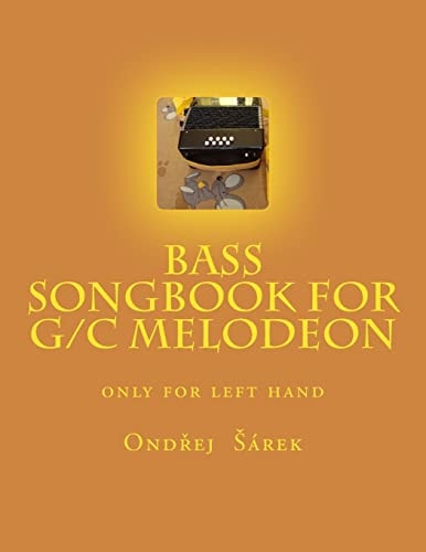 Bass Songbook for G/C Melodeon Only for Left Hand