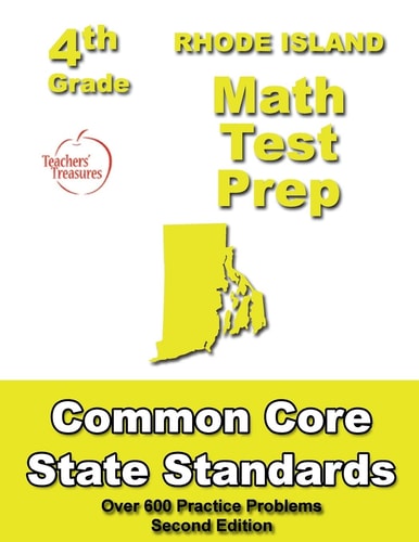 Rhode Island 4th Grade Math Test Prep Common Core Learning Standards