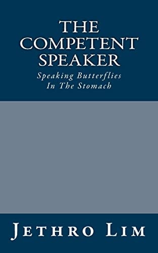 The Competent Speaker Speaking Butterflies In The Stomach