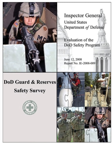 Evaluation of the DoD Safety Program DoD Guard and Reserves Safety Study