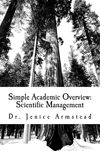 Simple Academic Overview Scientific Management