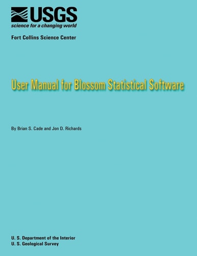 User Manual for Blossom Statistical Software