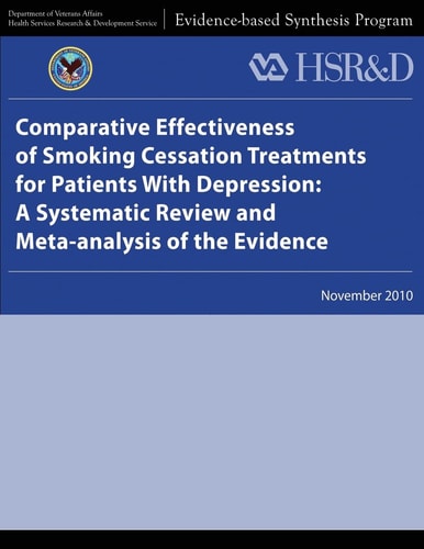 Comparative Effectiveness of Smoking Cessation Treatments for Patients With Depression A Systematic Review and Meta-analysis of the Evidence