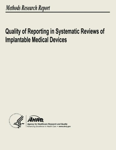 Quality of Reporting in Systematic Reviews of Implantable Medical Devices