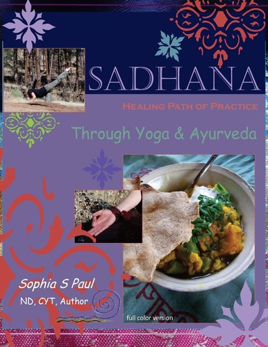Sadhana - Healing Path of Practice Through Yoga and Ayurveda Includes Vegan/Vegetarian Ayurvedic Cooking Based on Ayurvedic Principles and Suited for Diabetics