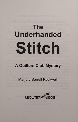The Underhanded Stitch