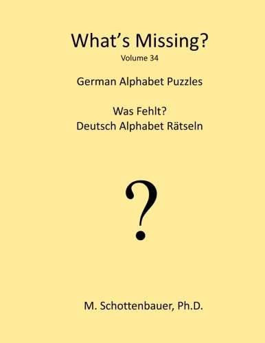What's Missing? German Alphabet Puzzles
