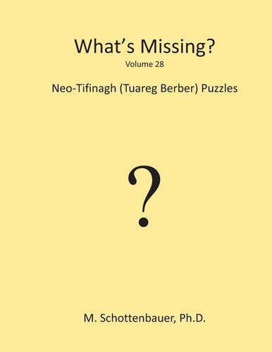 What's Missing? Neo-Tifinagh (Tuareg Berber)