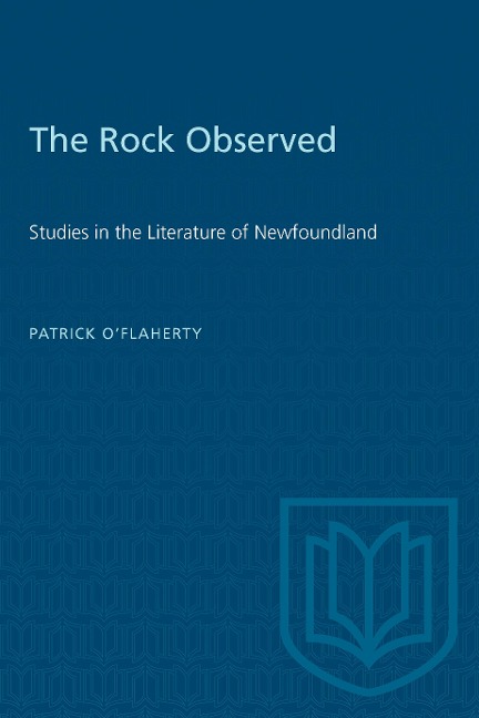The Rock Observed: Studies in the Literature of Newfoundland