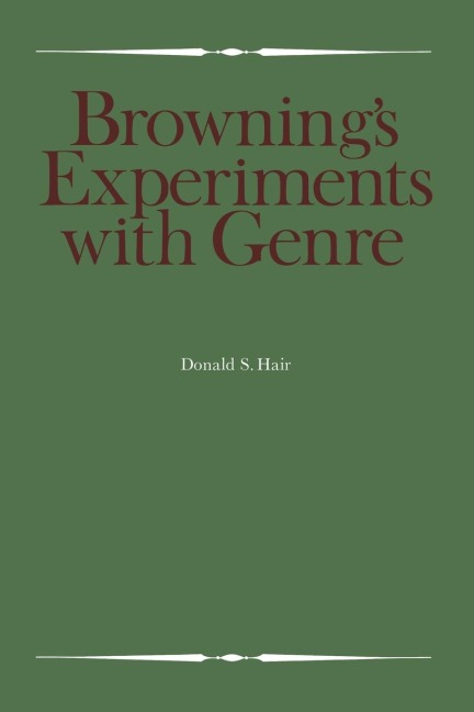 Brownings Experiments with Genre