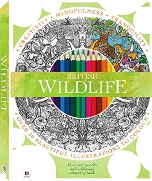 British Wildlife Colouring Kit
