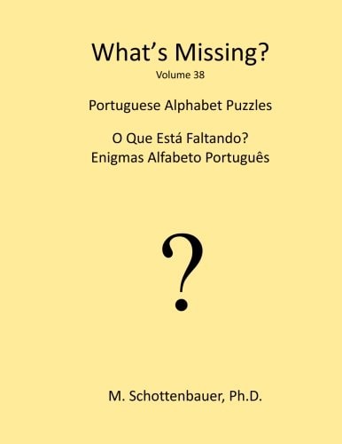What's Missing? Portuguese Alphabet Puzzles