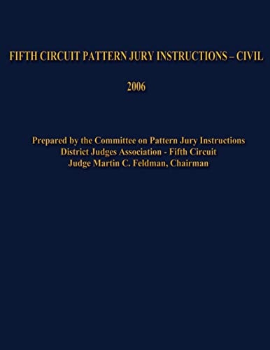 Fifth Circuit Pattern Jury Instructions - Civil