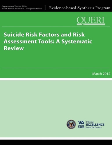 Suicide Risk Factors and Risk Assessment Tools A Systematic Review
