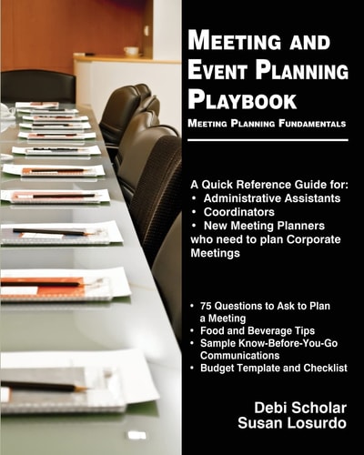 Meeting and Event Planning Playbook Meeting Planning Fundamentals