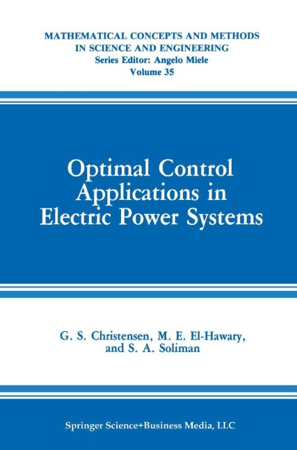 Optimal Control Applications in Electric Power Systems