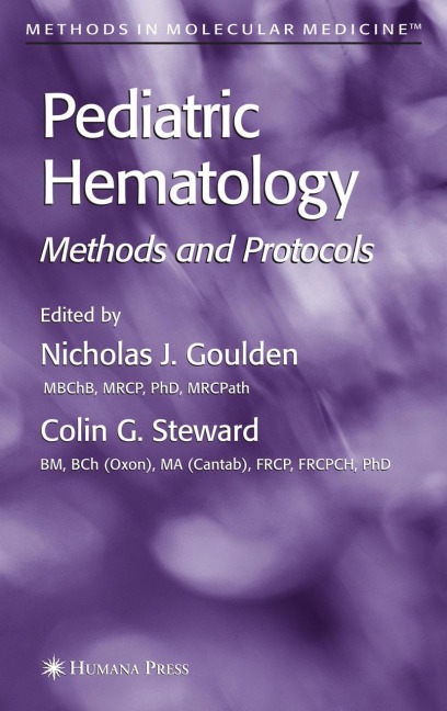 Pediatric Hematology: Methods and Protocols