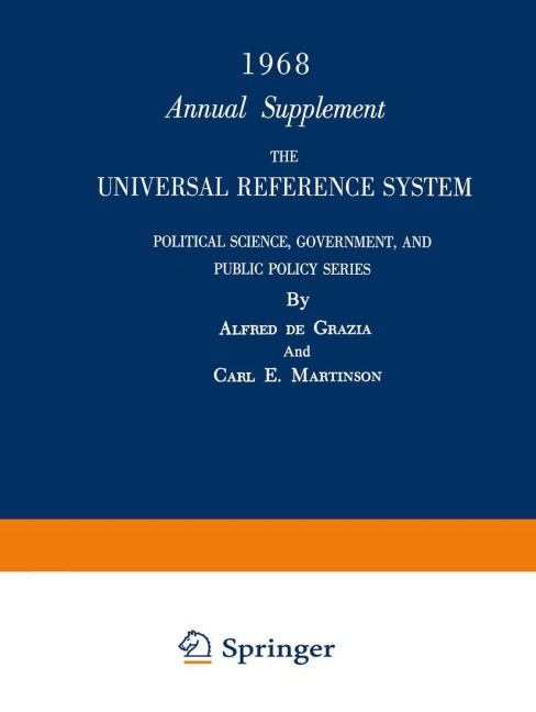 1968 Annual Supplement