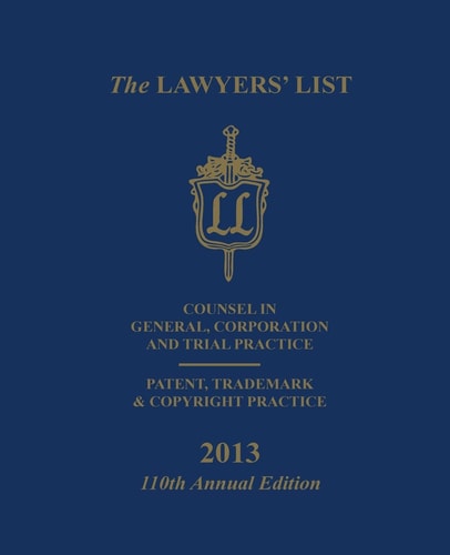The Lawyers List 2013