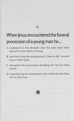The Jesus Quiz Surprising Answers for W.W.J.D.