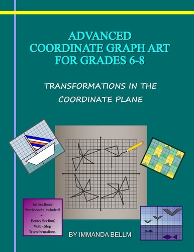 Advanced Coordinate Graph Art for Grades 6-8 Transformations in the Coordinate Plane