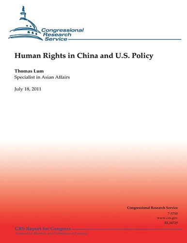Human Rights in China and U. S. Policy
