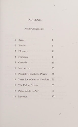 Cascade! A Book of Dead Poems