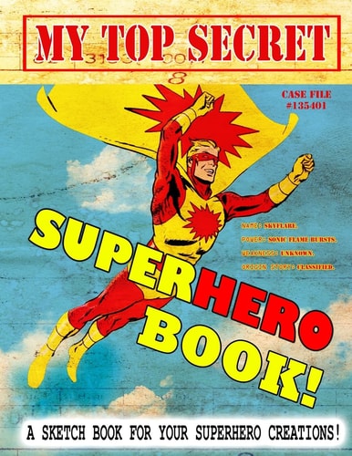 My Top Secret Superhero Book!