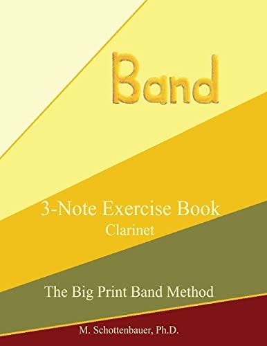 3-Note Exercise Book Clarinet