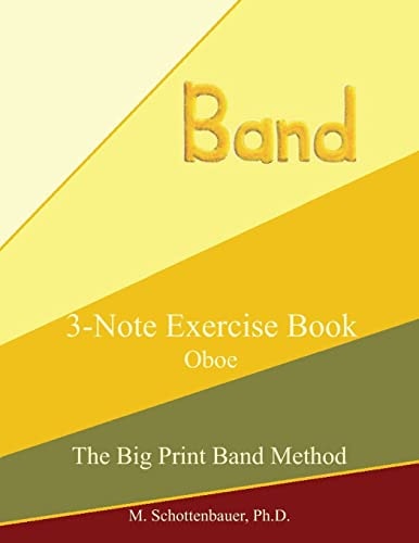 3-Note Exercise Book Oboe