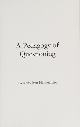 A Pedagogy of Questioning