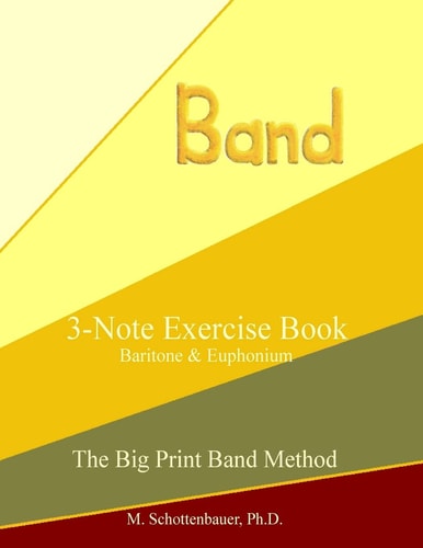 3-Note Exercise Book Baritone & Euphonium