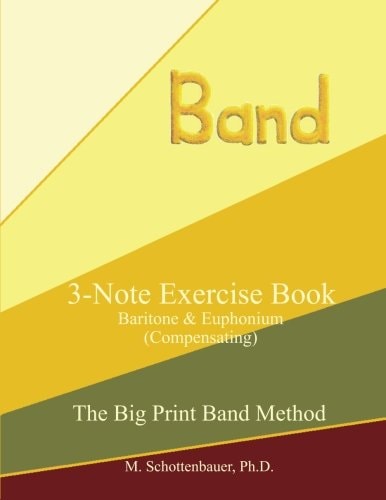 3-Note Exercise Book Baritone & Euphonium (Compensating)