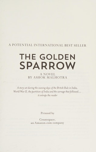 The Golden Sparrow