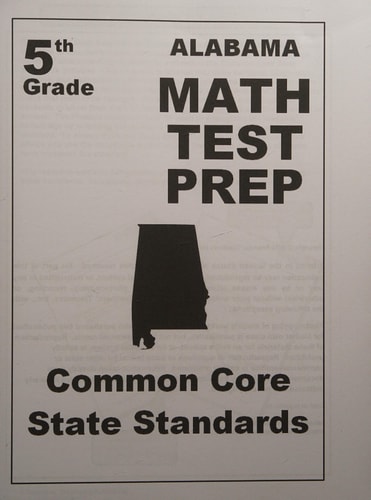 Alabama 5th Grade Math Test Prep Common Core Learning Standards