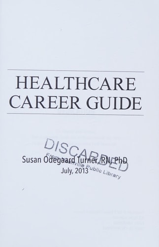 Healthcare Career Guide