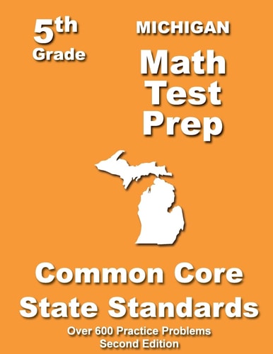 Michigan 5th Grade Math Test Prep Common Core Learning Standards
