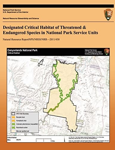 Designated Critical Habitat of Threatened and Endangered Species in National Park Service Units