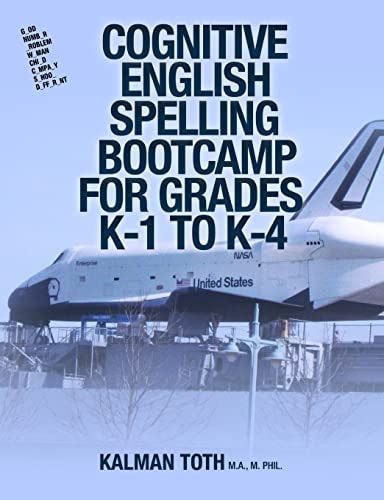 Cognitive English Spelling Bootcamp For Grades K-1 To K-4