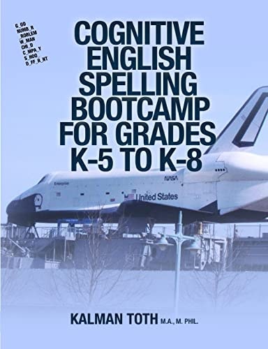 Cognitive English Spelling Bootcamp For Grades K-5 To K-8