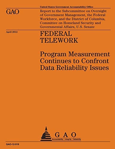 Federal Telework Program Measurement Continues to Confront Data Reliability Issues