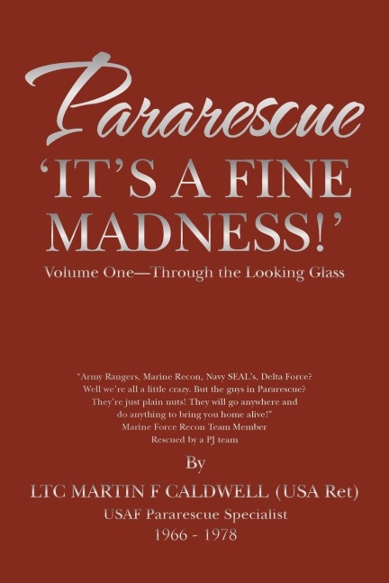 PARARESCUE ITS A FINE MADNESS!: BOOK I THROUGH THE LOOKING GLASS