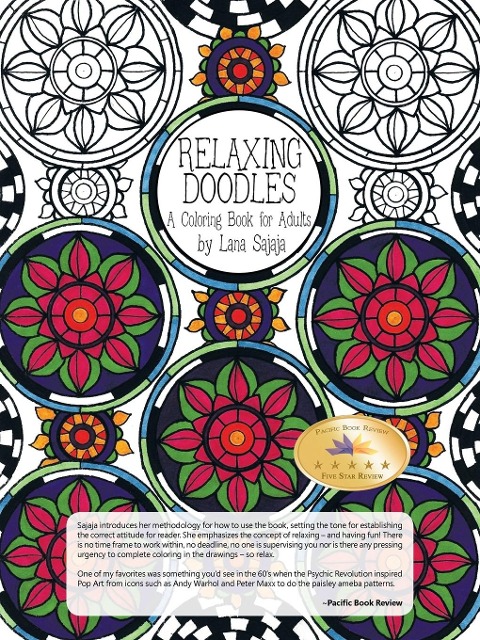 Relaxing Doodles: A Coloring Book for Adults