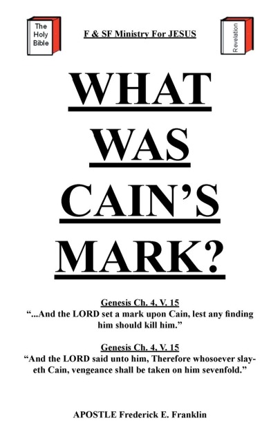 What Was Cains Mark?