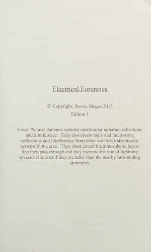 Electrical Forensics