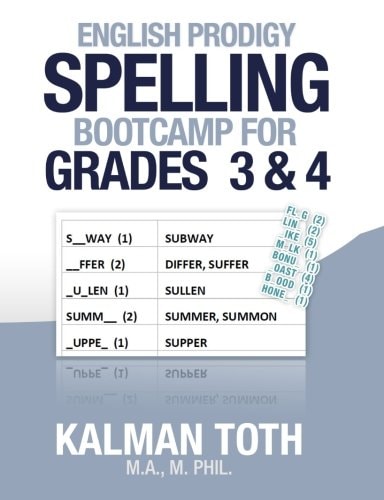 English Prodigy Spelling Bootcamp for Grades 3 And 4