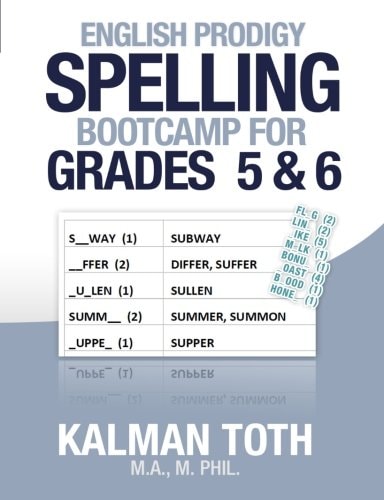 English Prodigy Spelling Bootcamp for Grades 5 And 6