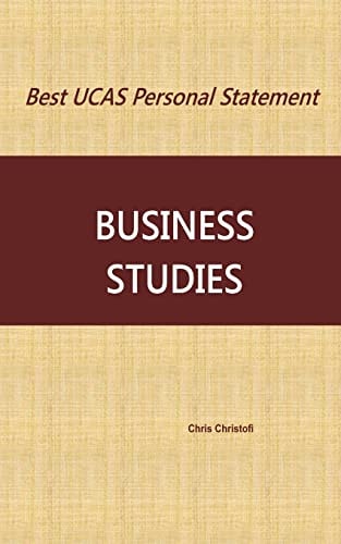 Best UCAS Personal Statement Business Studies