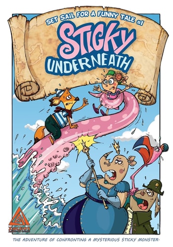 Sticky Underneath The Adventure of Confronting a Mysterious Sticky Monster.